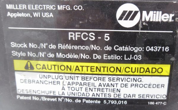 MILLER RFCS-5 FOOT CONTROL *READ* - Image 7