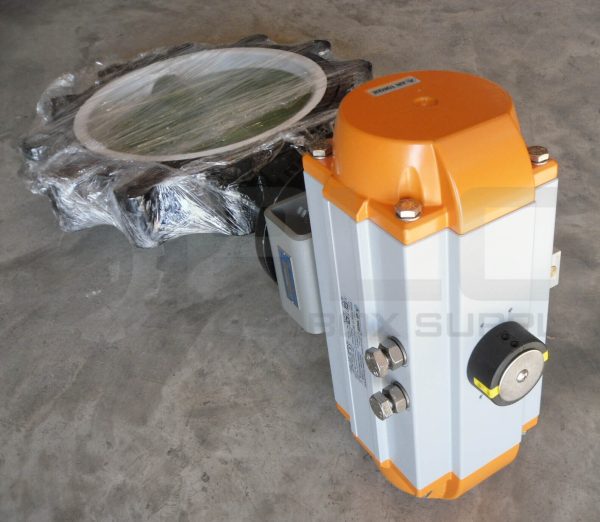 NEW AIR TORQUE PT 450 PNEUMATIC ACTUATOR WITH BUTTERFLY VALVE - Image 5