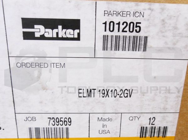 NEW BOX OF 12 PARKER 19X10-2GV STRING AIR FILTERS - Image 5