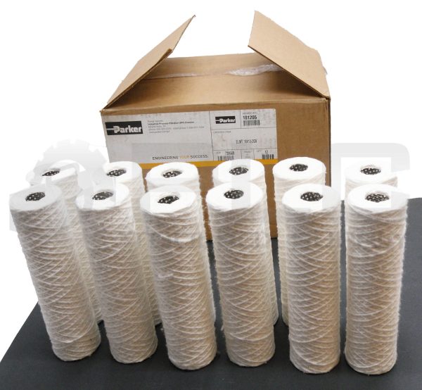 NEW BOX OF 12 PARKER 19X10-2GV STRING AIR FILTERS