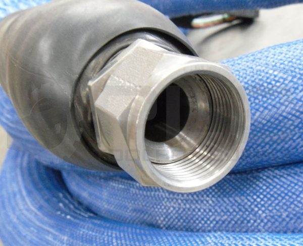 NEW DIEBOLT & CO. DTH-16-35'-J-120-J ELECTRAFLOW HOSE 2520W 21A 400° 5000PSI 35' - Image 4