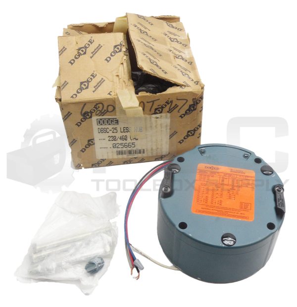 NEW DODGE DBSC-25 LESS HUB MOTOR BRAKE 25LB-FT 230/460VAC 50/60HZ 025665 DBSC