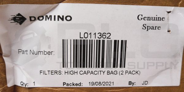 NEW DOMINO L011362 HIGH CAPACITY BAG FILTERS - Image 7