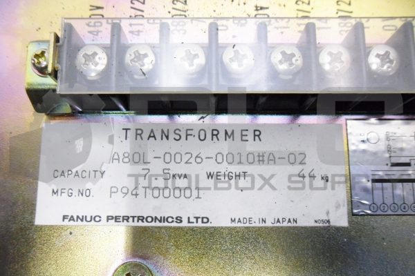 NEW FANUC A80L-0026-0010#A-02 TRANSFORMER 7.5KVA - Image 6