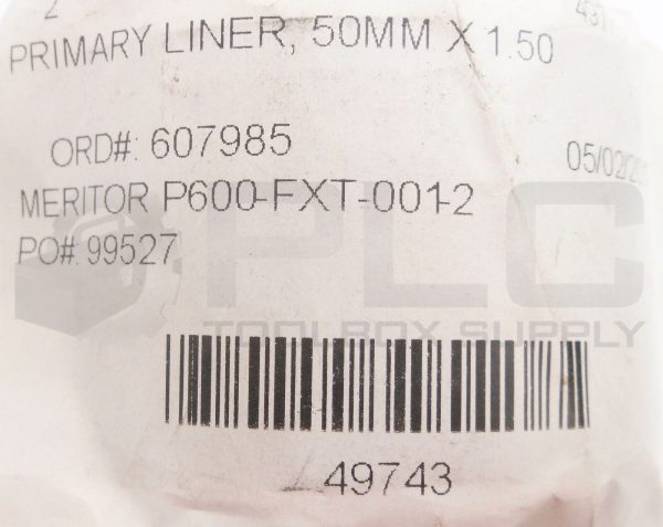 NEW JERGENS 49743 PRIMARY LINER 50MM X 1.50 - Image 5
