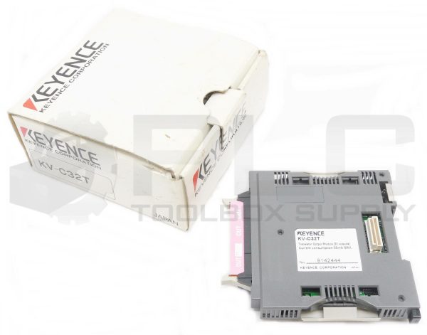 NEW KEYENCE KV-C32T TRANSISTOR OUTPUT MODULE 32 OUTPUTS 55mA