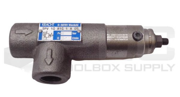 NEW KRACHT SPV 10 A1G 1 A 05 PRESSURE RELIEF VALVE, D-58791 *READ DESC*