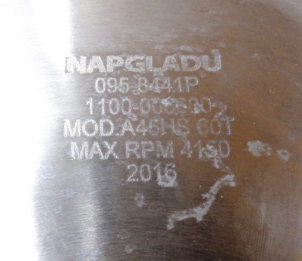 NEW NAP GLADU A45HS 60T 18" CUTTING SAW BLADE - Image 4