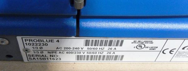 NEW NORDSON 1022230 ADHESIVE MELTER PROBLUE 4 2H/G - Image 8