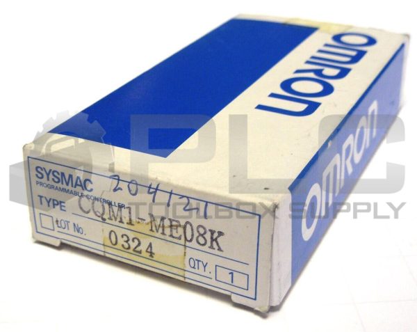 NEW OMRON CQM1-ME08K SYSMAC PROGRAMMABLE CONTROLLER