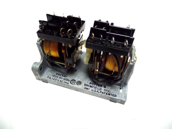 NEW POTTER AND BRUMFIELD 591 KB23AY 6PDT 5 A 120 V P & B - Image 4
