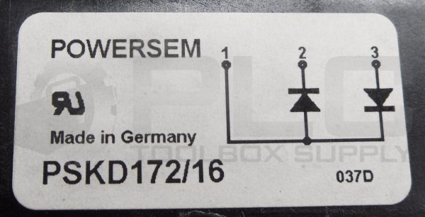 NEW POWERSEM PSKD172/16 DIODE MODULE - Image 5