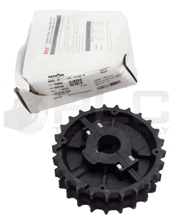 NEW REXNORD 10028642 SPROCKET 1.25" BORE NS820-25T_1-1/4IN_1KW1SS_PA *READ*