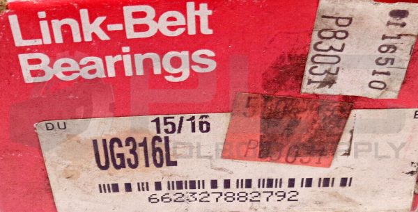 NEW REXNORD UG316L LINK-BELT BALL BEARING 15/16 - Image 4