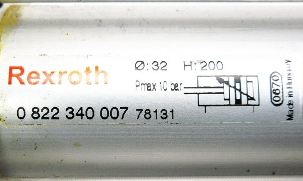 NEW REXROTH 0 822 340 007 PNEUMATIC CYLINDER  0-822-340-007 - Image 4