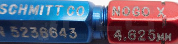 NEW R.L. SCHMIDT 5236643 MASTER PLUG PIN GAGE GO PD 4.475MM NOGO PD 4.625MM - Image 6