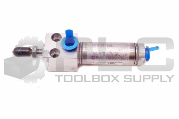NEW SMC NCDMR075-0050C CYLINDER 250PSI 1.7MPA