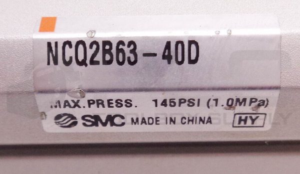 NEW SMC NCQ2B63-40D COMPACT AIR CYLINDER 145PSI 1.0MPA 63MM BORE 40MM STROKE - Image 5