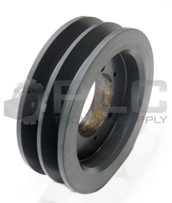 NEW TB WOODS 522B DOUBLE GROOVE V-BELT PULLEY 5.2X2B-SDS - Image 4