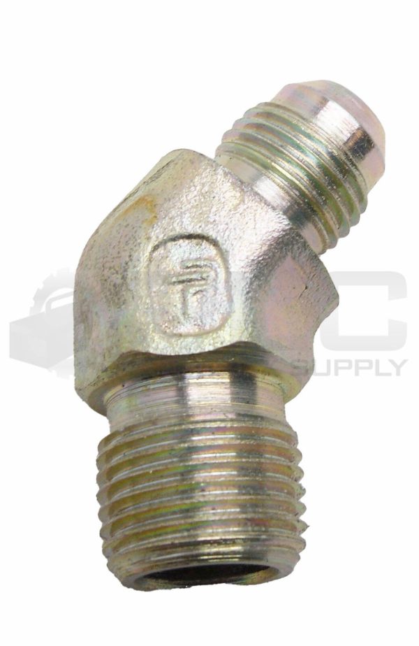 LOT OF 11 NEW PARKER 11/16" OD MALE X 9/16" OD MALE 45° ELBOW FITTINGS - Image 3