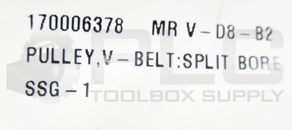 LOT OF 11 NEW SSR-1 SPLIT BORE PULLEY 1" RED - Image 8