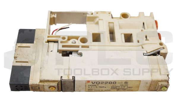 LOT OF 2 SMC VQ2200-5 SOLENOID VALVE 0.1-0.7MPA - Image 3