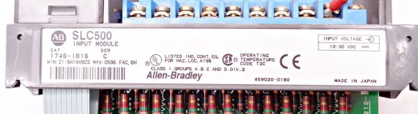LOT OF 4 ALLEN BRADLEY 1746-IB16 /C SERIES C SLC 500 INPUT MODULE *QUANTITY* - Image 6