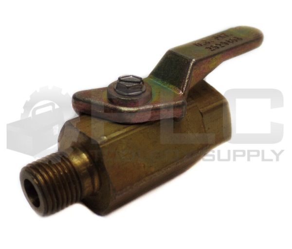 LOT OF 6 NEW MINI BALL VALVE 1/8" MALE TO 1/8" FEMALE BRASS - Image 3