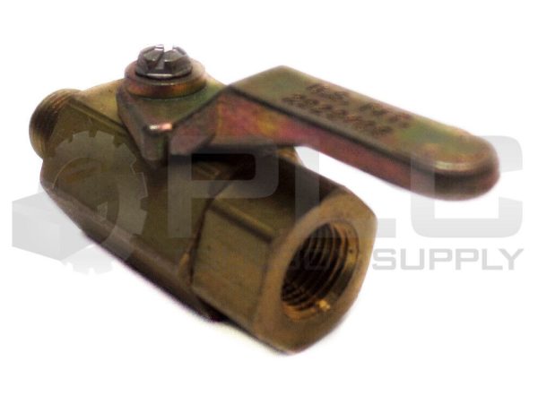 LOT OF 6 NEW MINI BALL VALVE 1/8" MALE TO 1/8" FEMALE BRASS - Image 4