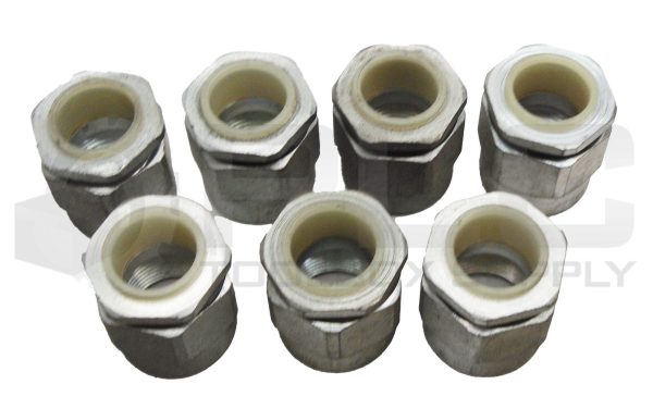 LOT OF 7 NEW APPLETON HUB 75 CONDUIT FITTINGS 15/16" ID FEMALE