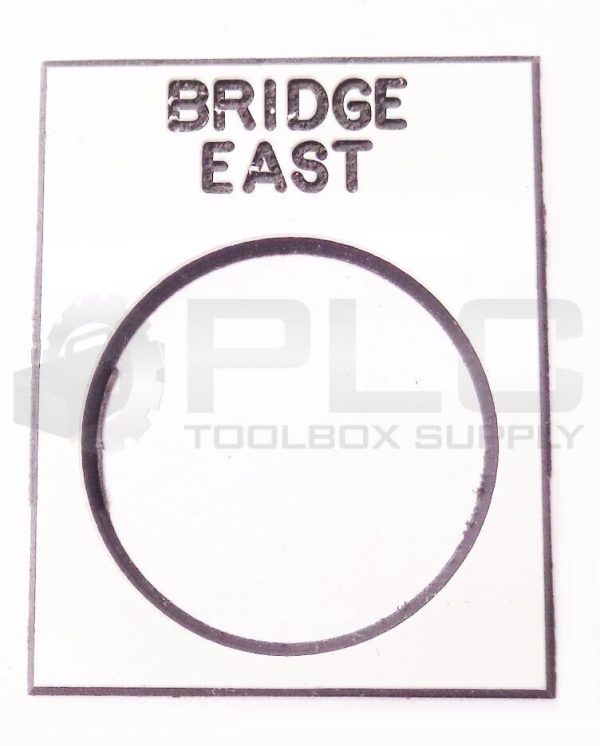 LOT OF 7 NEW SCHNEIDER BRIDGE EAST NAMEPLATES - Image 4