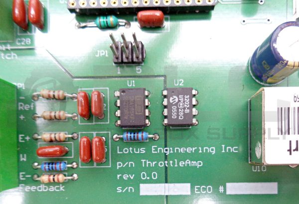 LOTUS ENGINEERING THROTTLEAMP CIRCUIT BOARD XP1001001-03R LTRX XPORT - Image 5