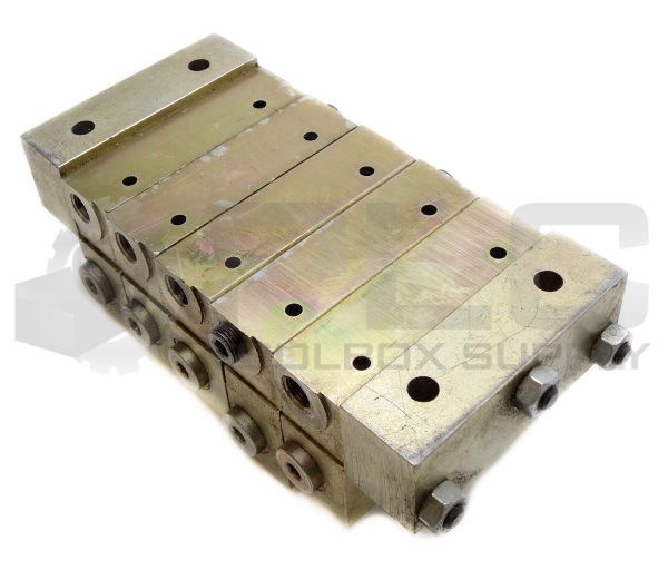 LUBRIQUIP TRABON MSP-20T MANIFOLD VALVE DIVIDER ASSEMBLY 3500PSI - Image 3