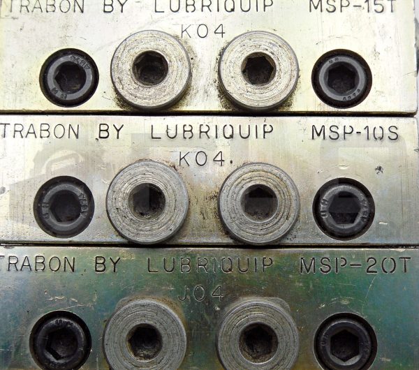 LUBRIQUIP TRABON MSP-20T MANIFOLD VALVE DIVIDER ASSEMBLY 3500PSI - Image 5