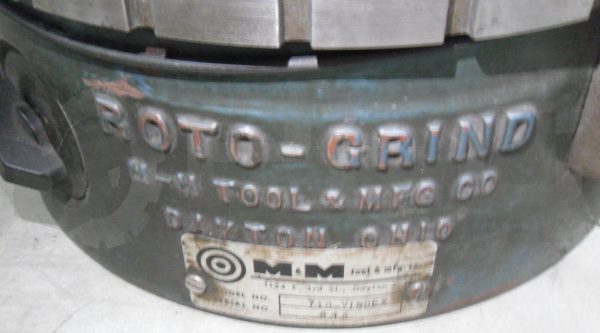 M-M TOOL ROTO GRIND 710-VINDEX ROTARY TABLE - Image 6