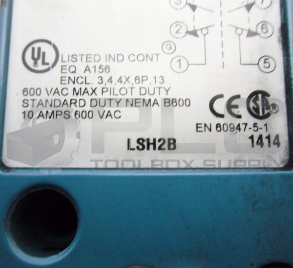 MICRO SWITCH LSH2B HEAVY DUTY LIMIT SWITCH - Image 5