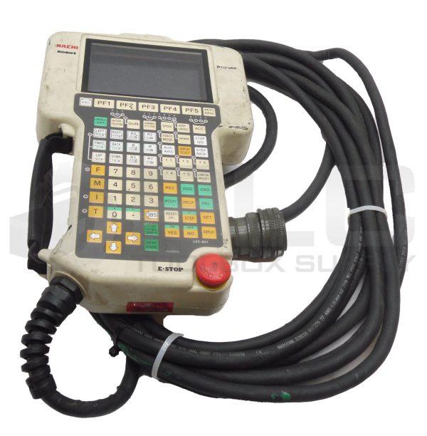 NACHI-FUJIKOSHI CORP. ROP501 TEACH PENDANT ROP500 W/ APPROX. 30' CABLE