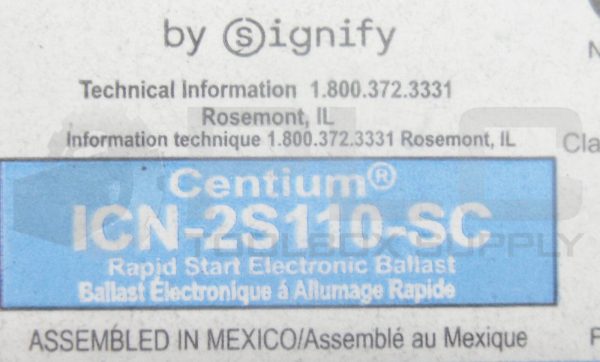 NEW ADVANCE ICN-2S110-SC RAPID START ELECTRONIC FLUORESCENT BALLAST - Image 5