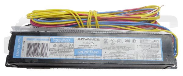 NEW ADVANCE ICN-2S110-SC RAPID START ELECTRONIC FLUORESCENT BALLAST