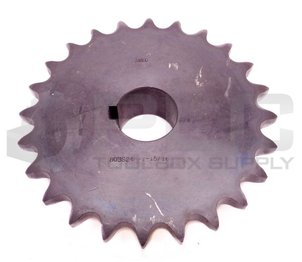 NEW AMEC 80BS24H-1-15/16 SPLIT SPROCKET - Image 3