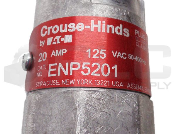 NEW BOX OF 2 CROUSE HINDS ENP5201 HAZARDOUS LOCATION PLUG 20A 125VAC - Image 6