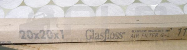 NEW BOX OF 8 GLASGFLOSS PTA20201 FIBERGLASS AIR FILTERS 20X20X1 - Image 5