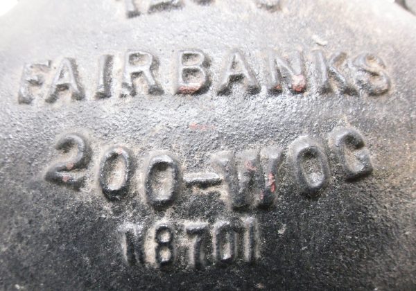 NEW FAIRBANKS 125-S GATE VALVE 2-1/2" 200-WOG M8701 *READ* - Image 6