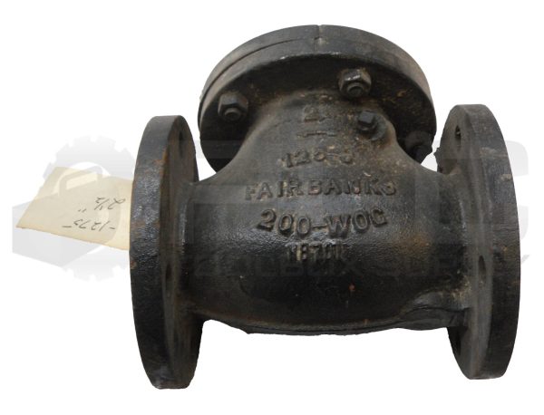 NEW FAIRBANKS 125-S GATE VALVE 2-1/2" 200-WOG M8701 *READ*