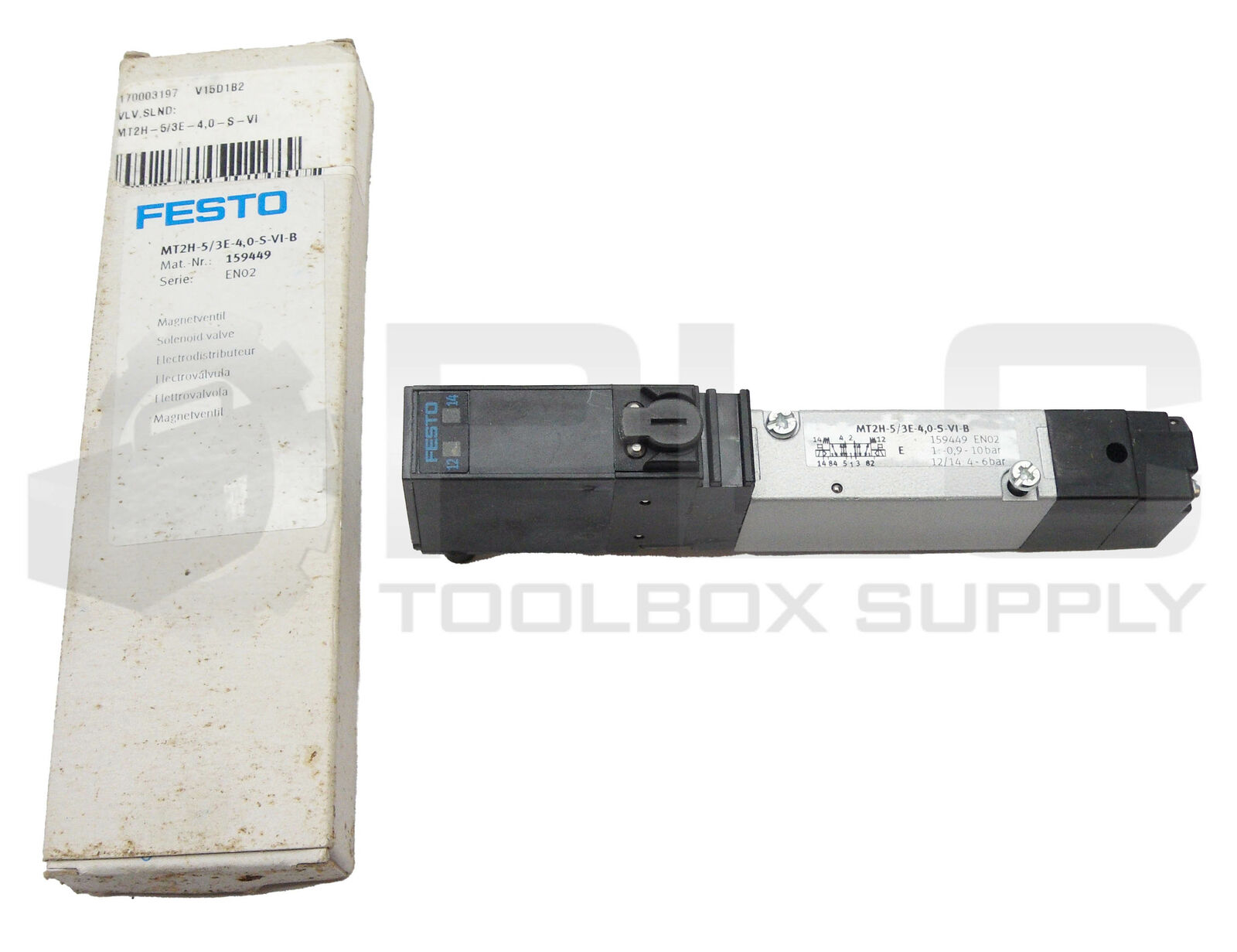 Electrovanne Festo MT2H 5/2 4,0 L S VI B 159452 Neuve
