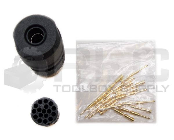 NEW HEIDENHAIN 291698-27 CONNECTOR ASSEMBLY 17 PIM SEPARATE CRIMP CONTACTS - Image 3