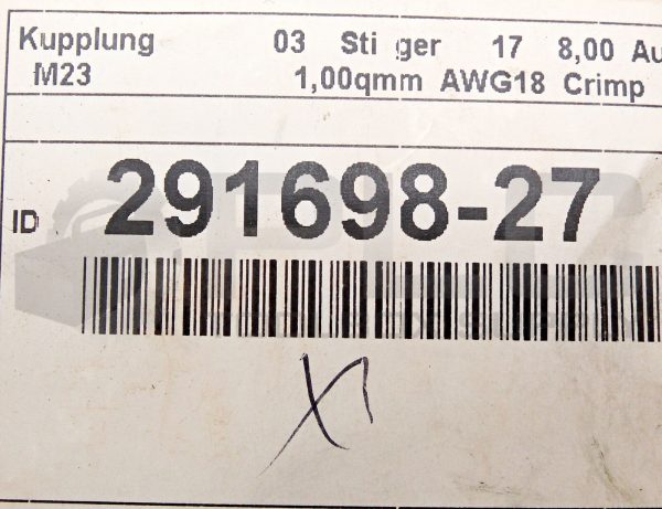 NEW HEIDENHAIN 291698-27 CONNECTOR ASSEMBLY 17 PIM SEPARATE CRIMP CONTACTS - Image 4