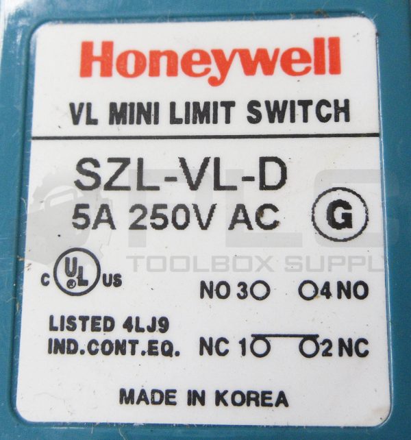 NEW HONEYWELL SZL-VL-D VL MINI LIMIT SWITCH 5A 250VAC - Image 6