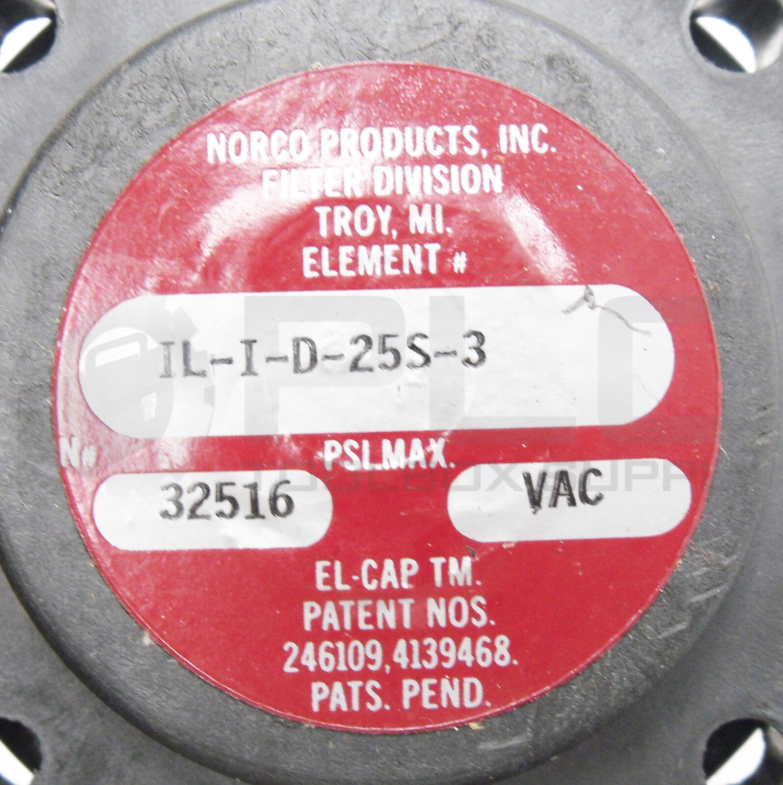 NEW NORCO PRODUCTS INC. IL-I-D-25S-3 FILTER ELEMENT #32516 ILID25S3 - Image 5