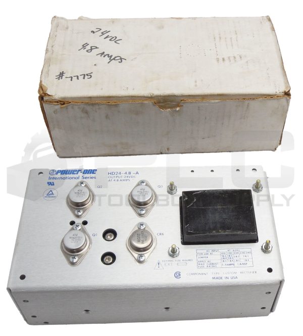 NEW POWER-ONE HD24-4.8-A POWER SUPPLY 24VDC 4.8A *READ*